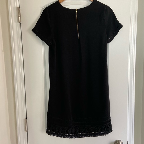 CYNTHIA ROWLEY Black short sleeve dress - Picture 2 of 6